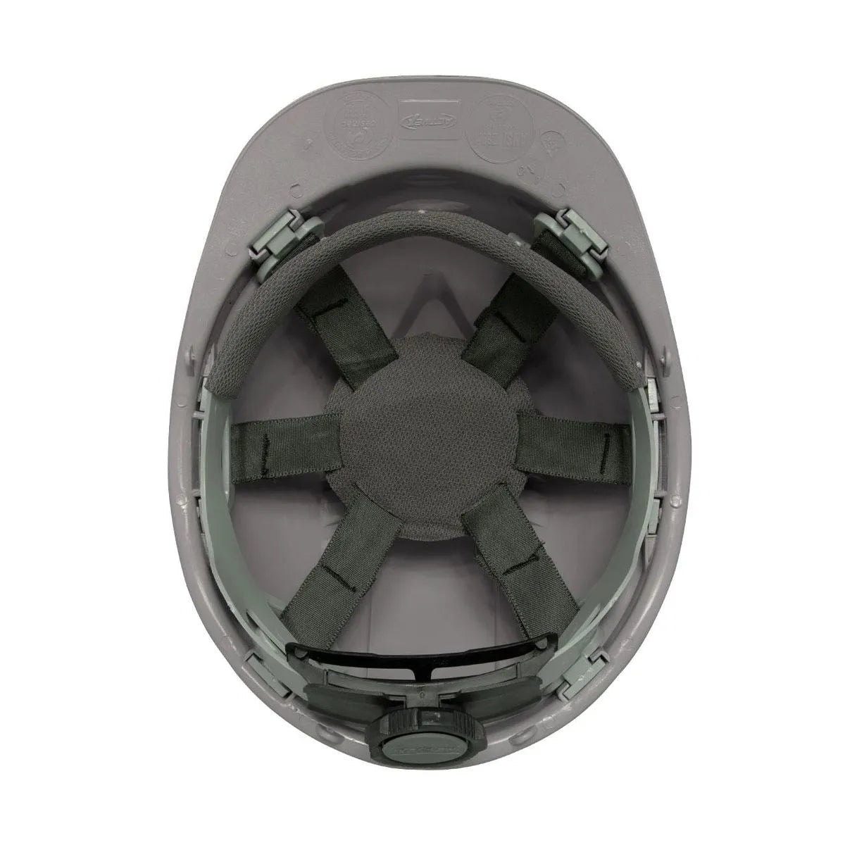 Casco Activex I Gris Porta Lampara con Ratchet