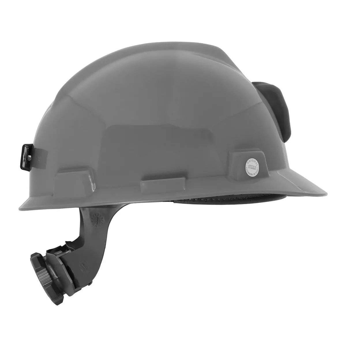 Casco MSA V-Gard Gris Fas-Trac III Con PL/Pc 286665