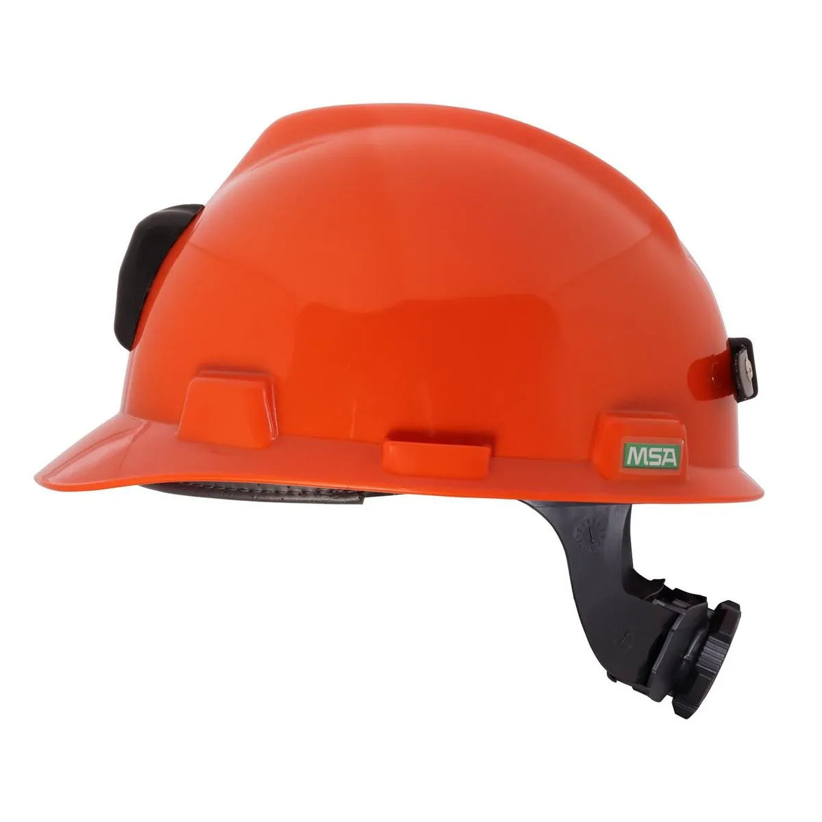 Casco MSA V-Gard Naranjo Fas-Trac III Con PL/Pc 286641