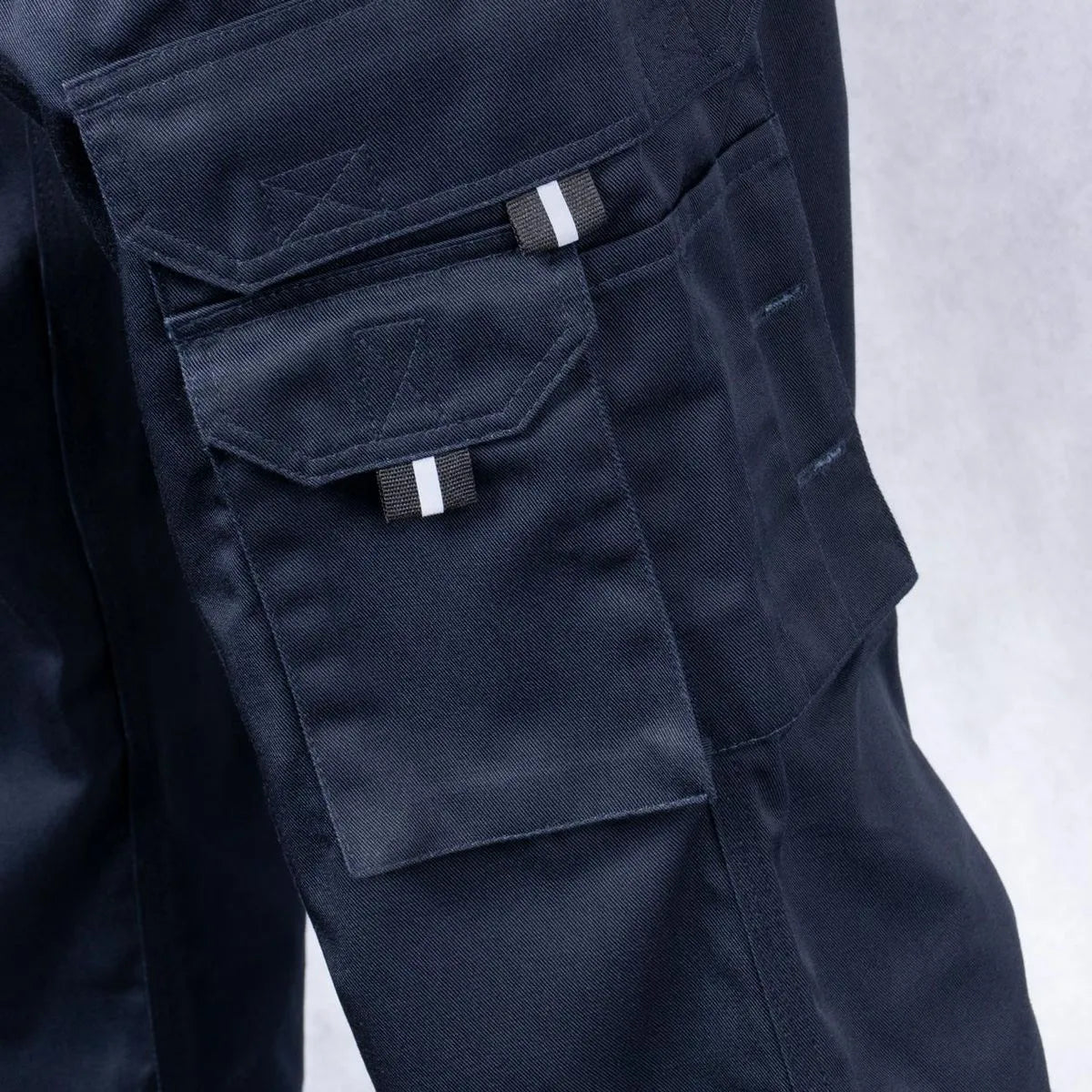 Pantalon Activex Cargo Gabardina 80-20 Mujer Azul UV