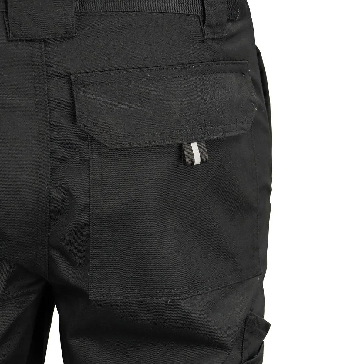 Pantalon Activex Cargo Gabardina 80-20 Negro UV
