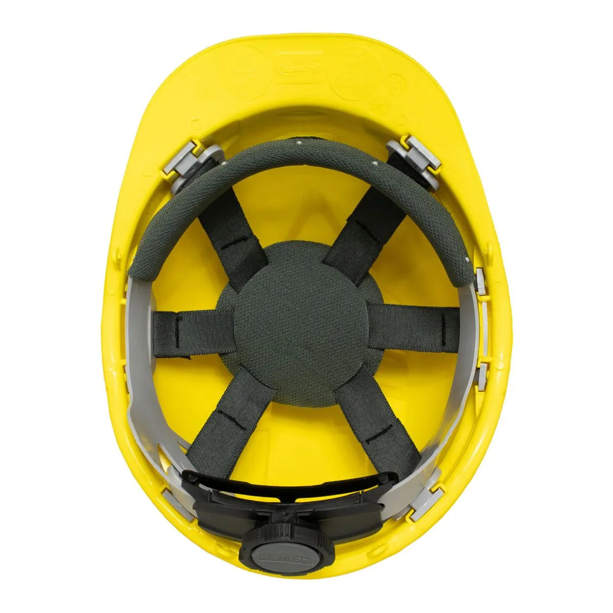 Casco Activex I Amarillo Arnes cinta 6 Puntas Ratchet