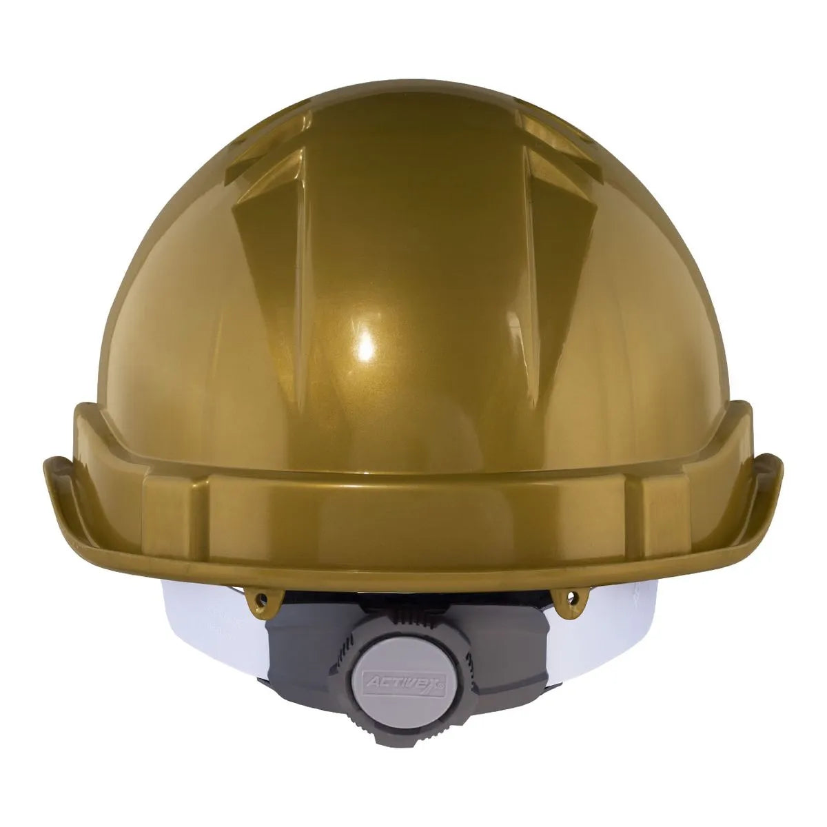 Casco Activex I Dorado Arnes cinta 6 Puntas Ratchet