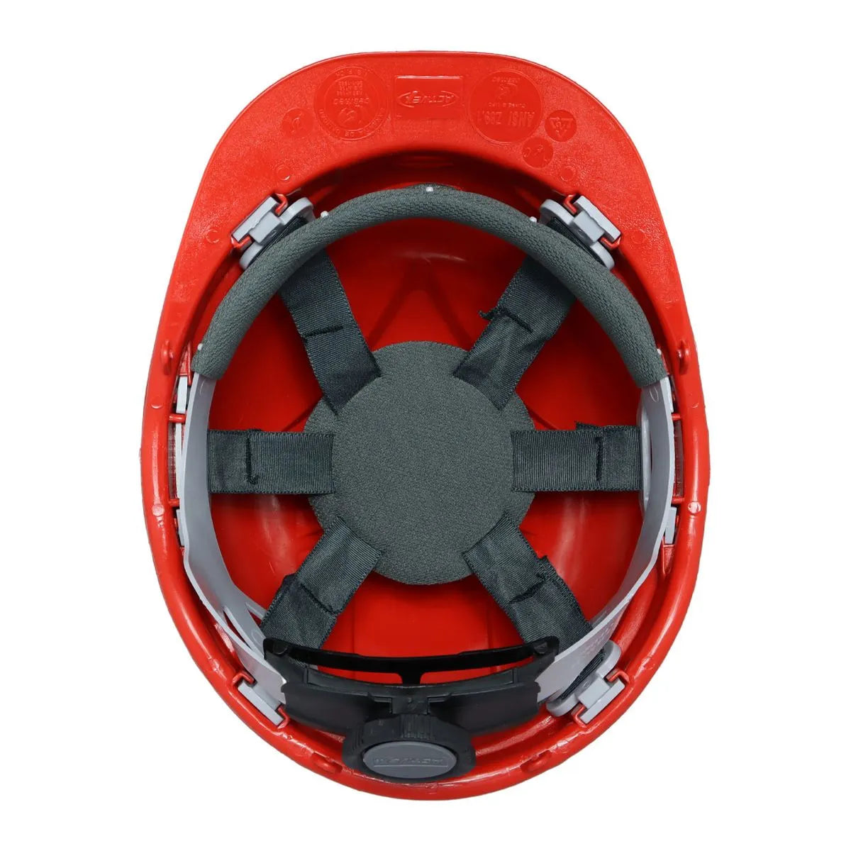 Casco Activex I Rojo Arnes cinta 6 Puntas Ratchet