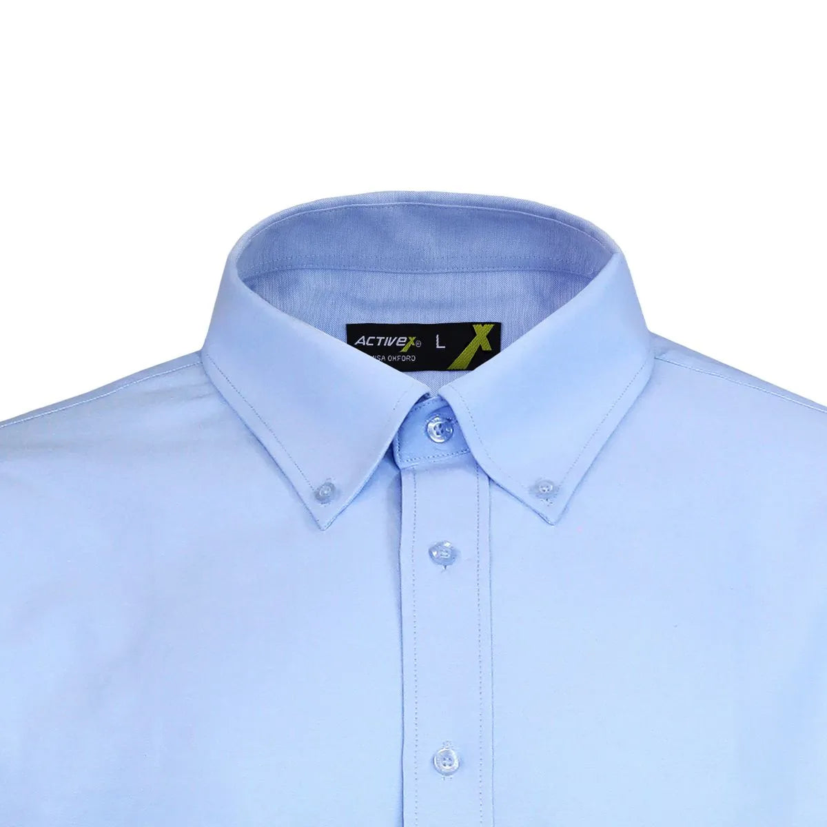 Camisa Activex Oxford M/Larga Celeste UV