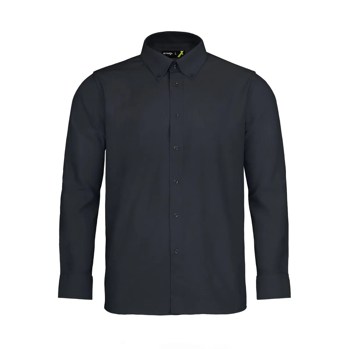 Camisa Activex Trevira M/larga Negra