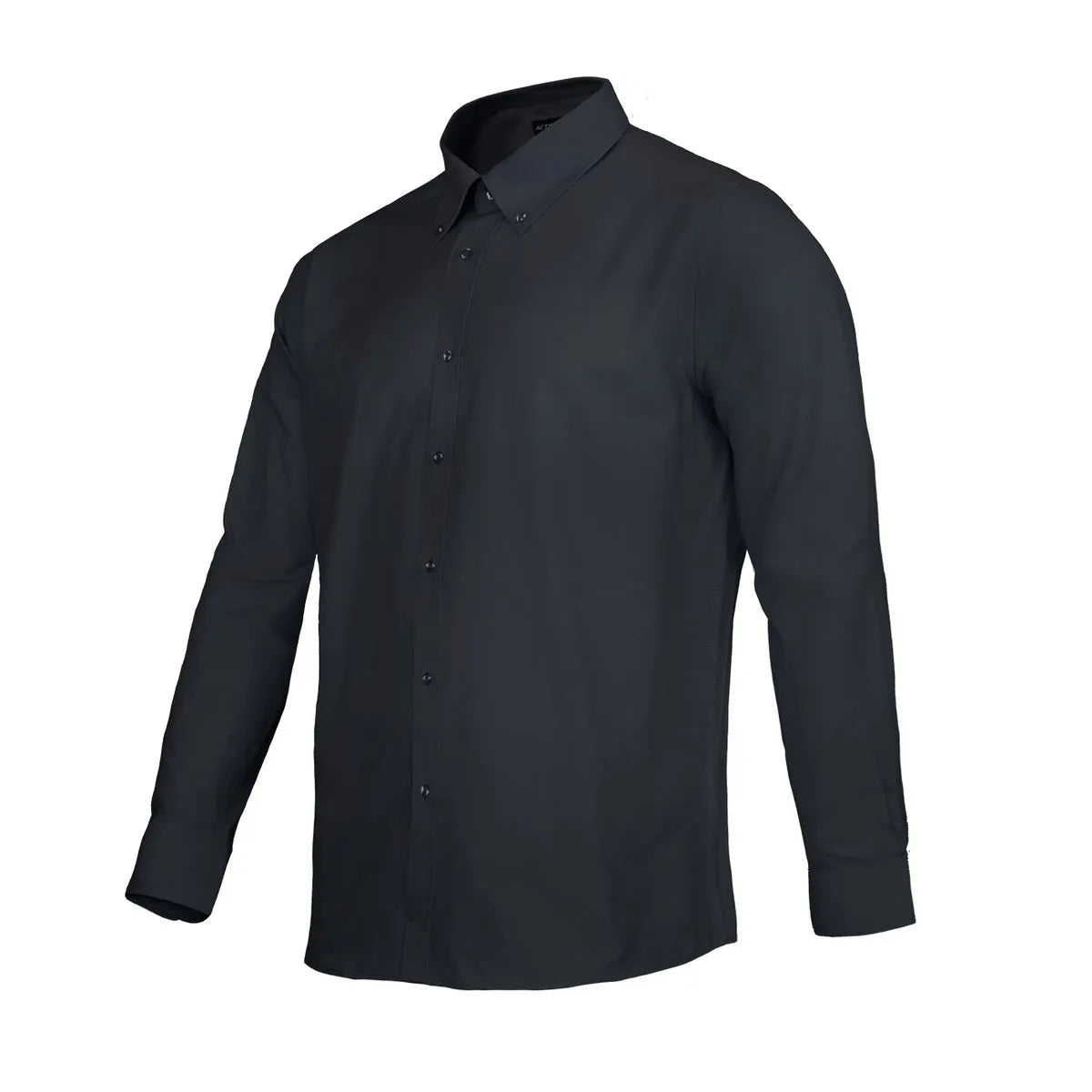Camisa Activex Trevira M/larga Negra