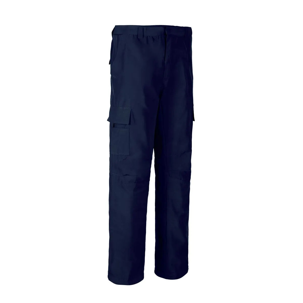 Pantalón Poplin Cargo Azul Forrado