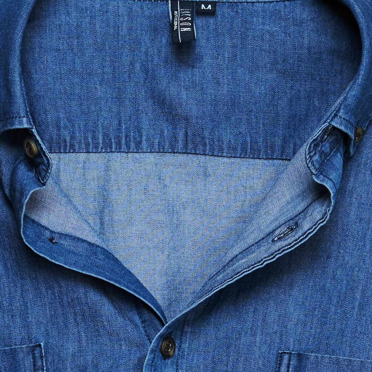 Camisa Mezclilla 100% Algodón 5.3 Oz MTX