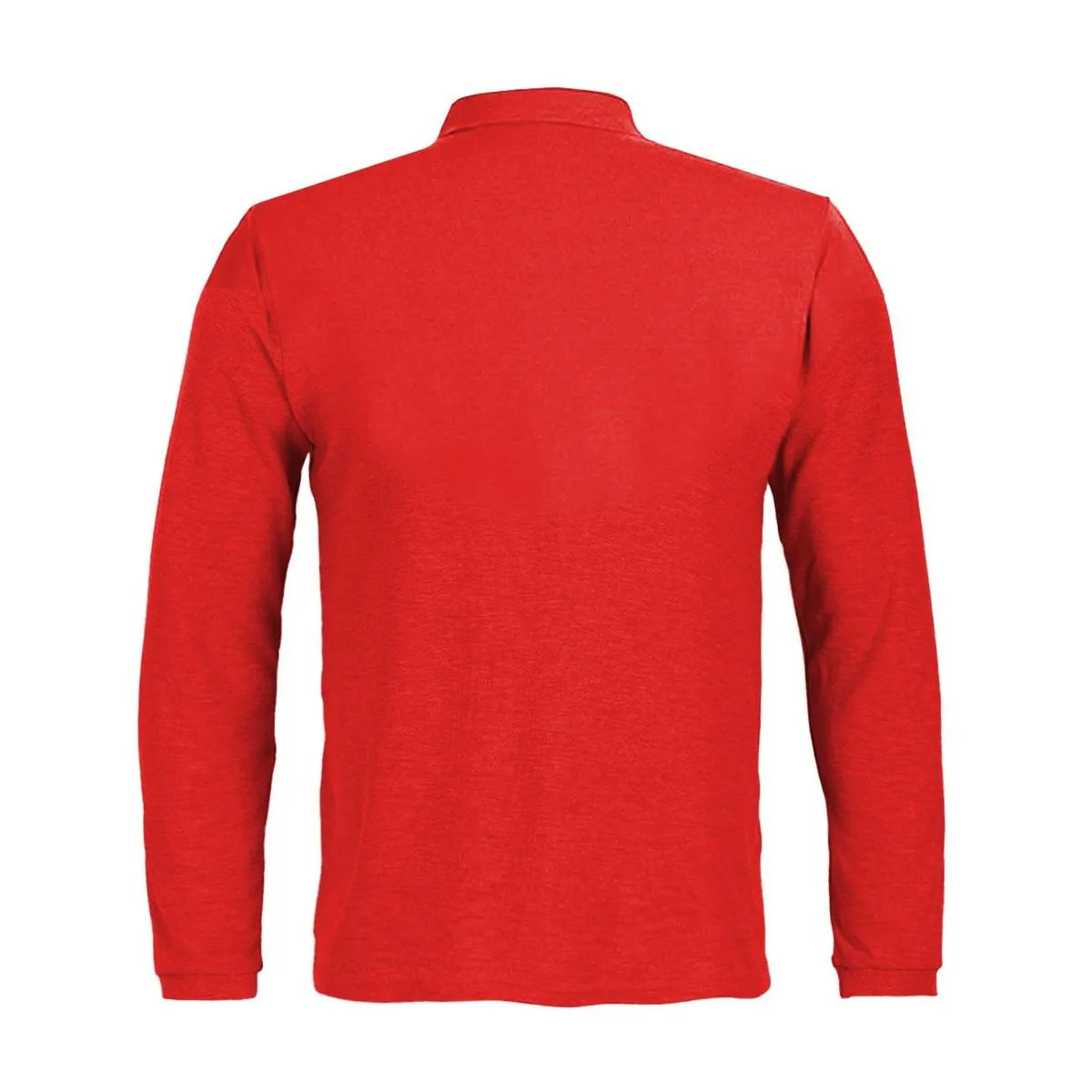 Polera Activex Pique Roja M/Larga UV