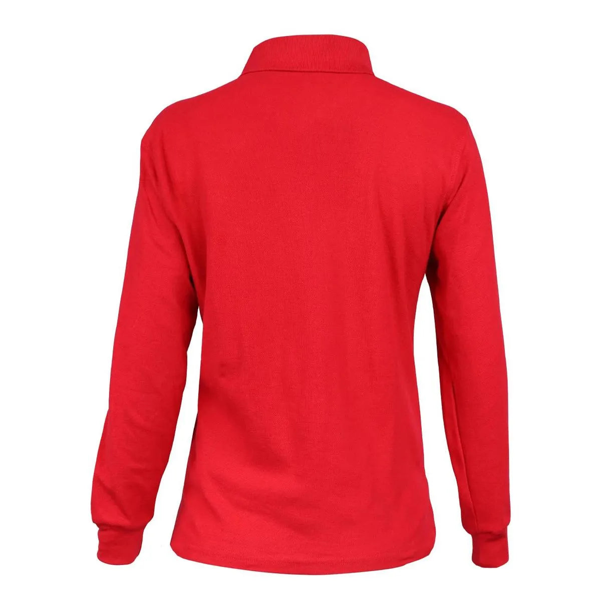 Polera Activex Pique Roja M/Larga Mujer UV
