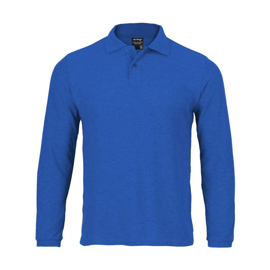 Polera Activex Pique Azulina M/Larga UV