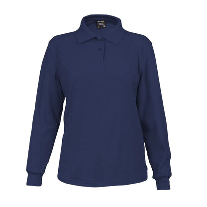 Polera Activex Pique Azul Marino M/Larga Mujer UV