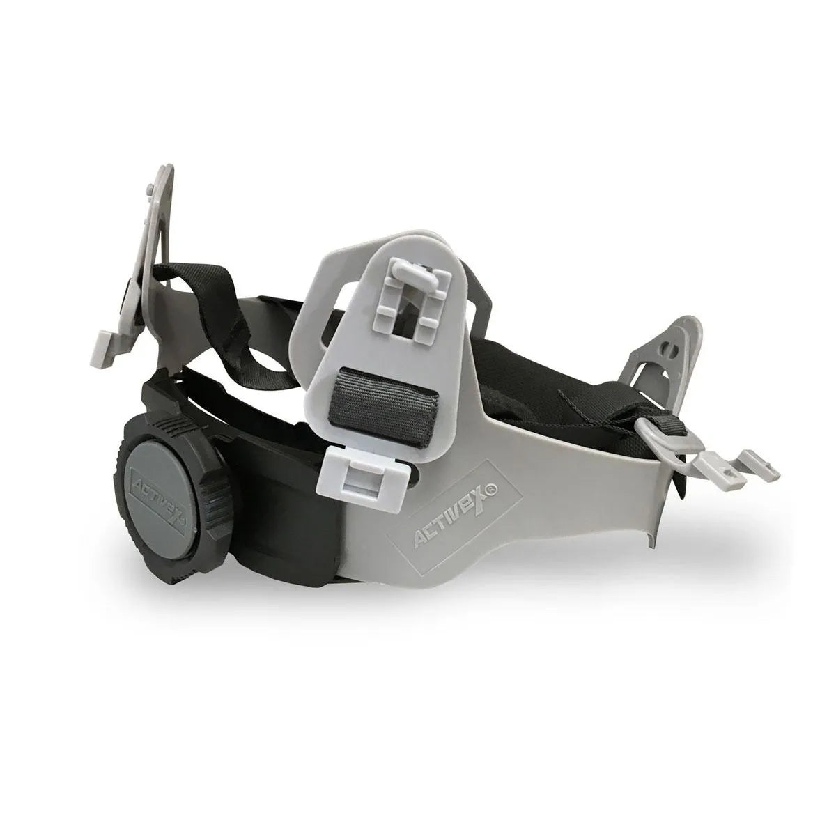 Casco Activex I Naranjo Porta Lampara con Ratchet