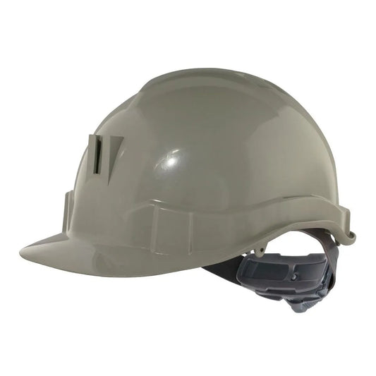Casco Activex I Gris Porta Lampara con Ratchet