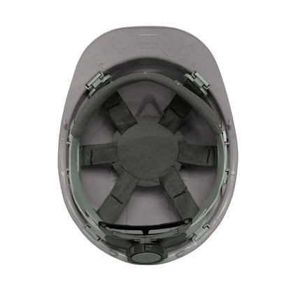 Casco Activex I Gris Porta Lampara con Ratchet