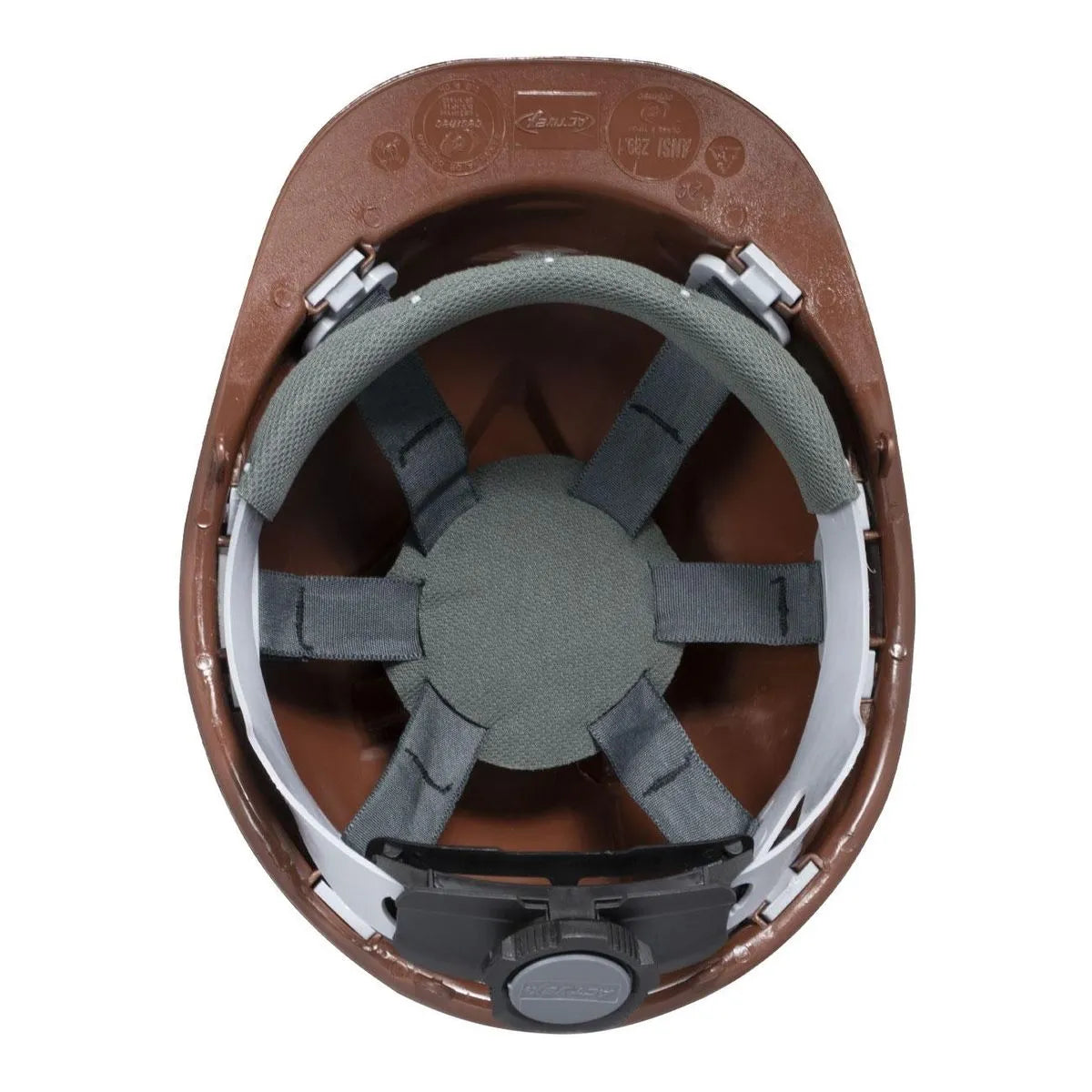 Casco Activex I Cafe Arnes cinta 6 Puntas Ratchet