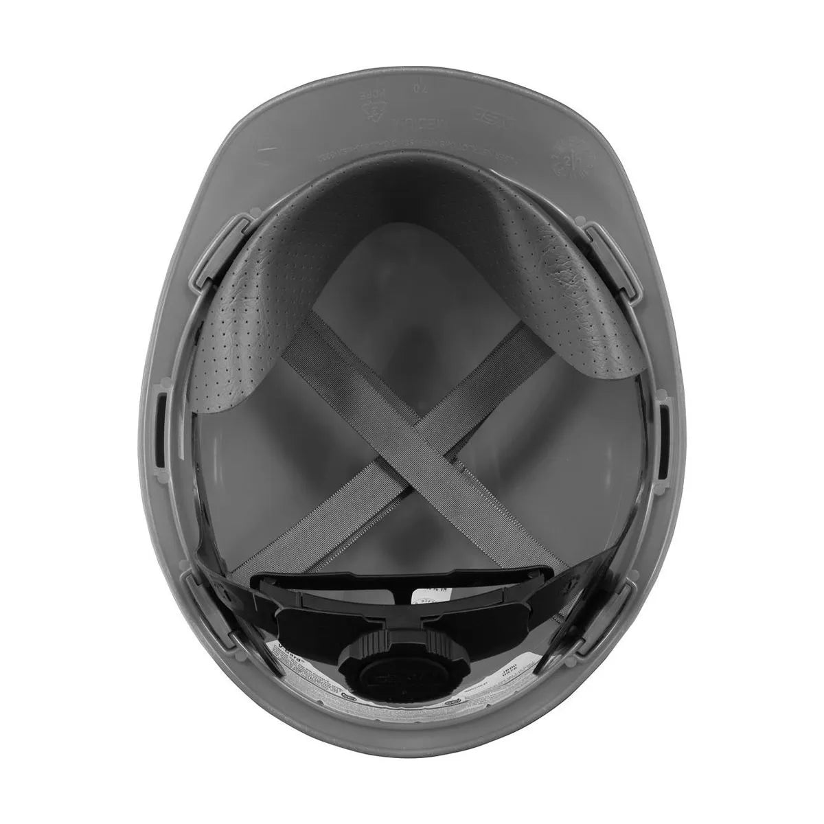 Casco MSA V-Gard Gris Fas-Trac III Con PL/Pc 286665