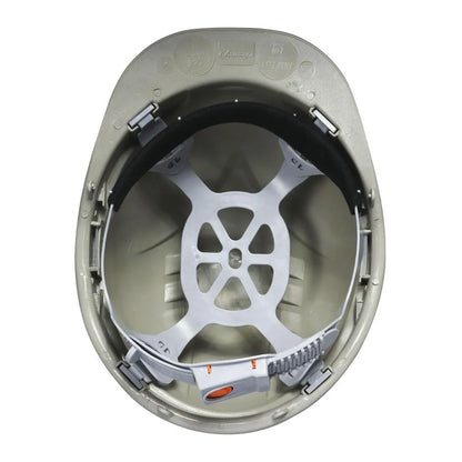 Casco Activex III Gris Arnes Boton Gris