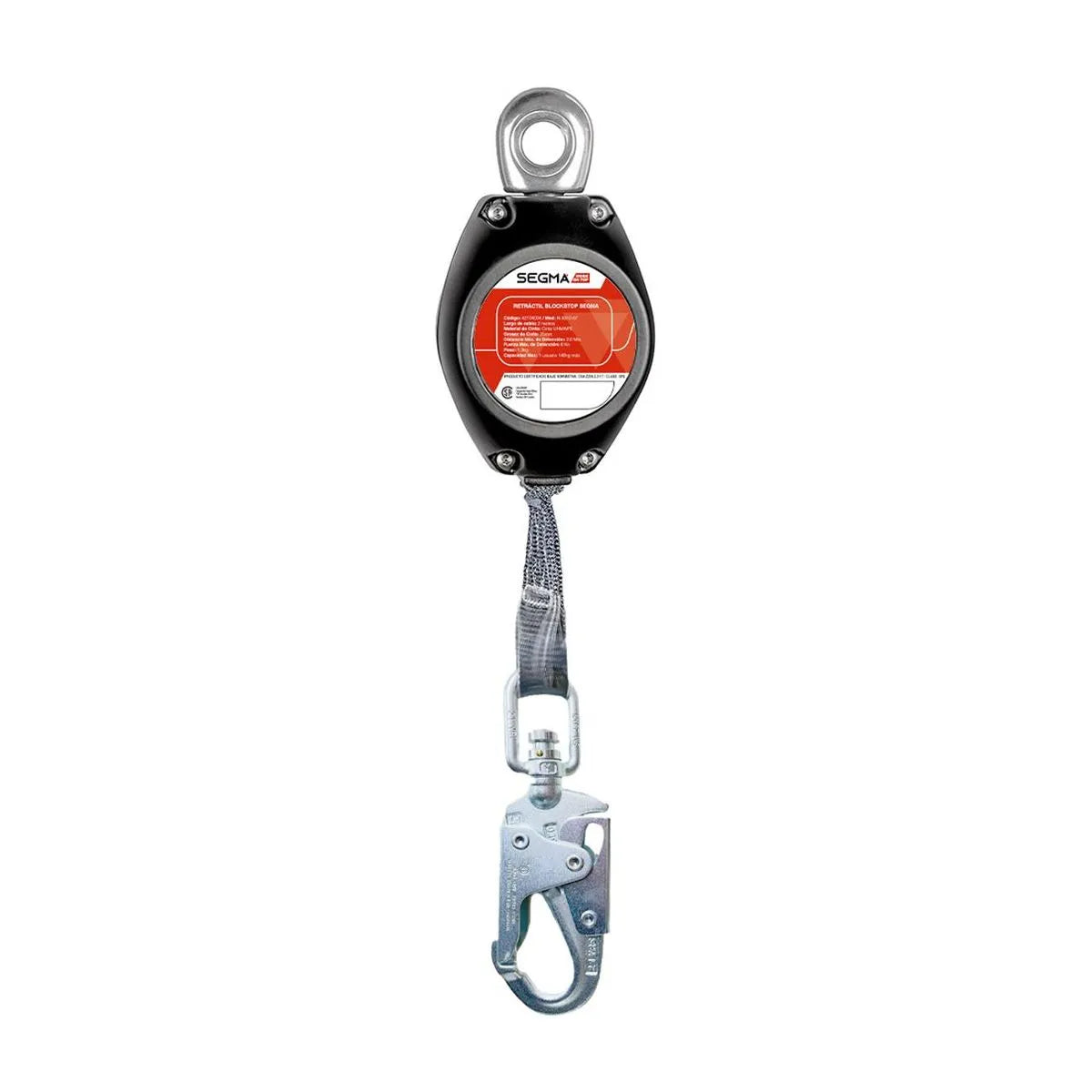 Retractil de Cinta 2.1 MTS Blockstop Segma 42104004