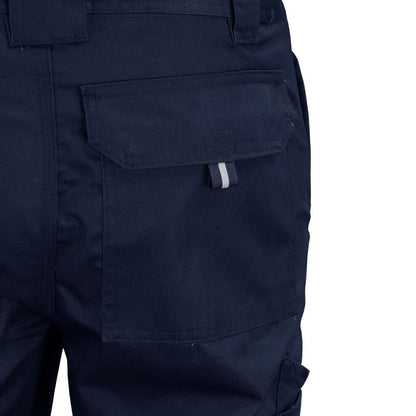Pantalon Activex Cargo Gabardina 80/20 Azul UV