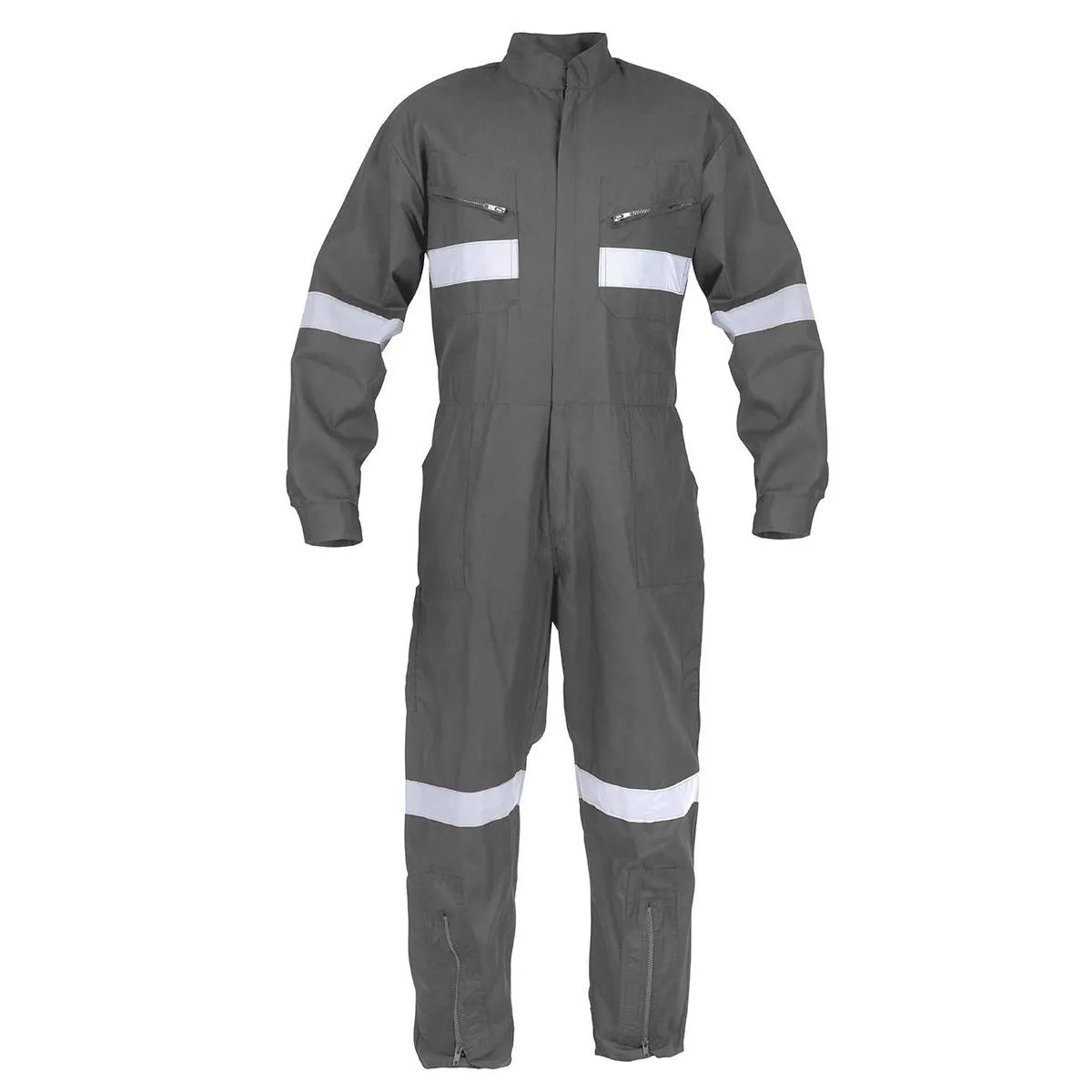 Overol Piloto Poplin Gris C/Reflectante