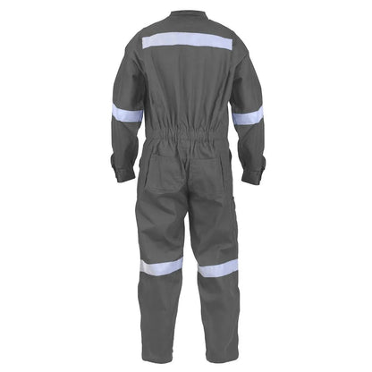 Overol Piloto Poplin Gris C/Reflectante