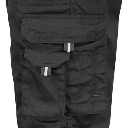 Pantalon Activex Cargo Gabardina 80-20 Negro UV