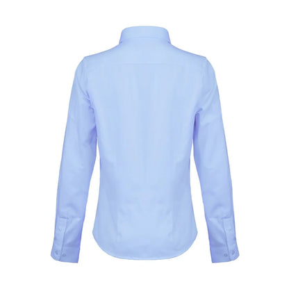 Blusa Activex Oxford M/Larga Celeste UV