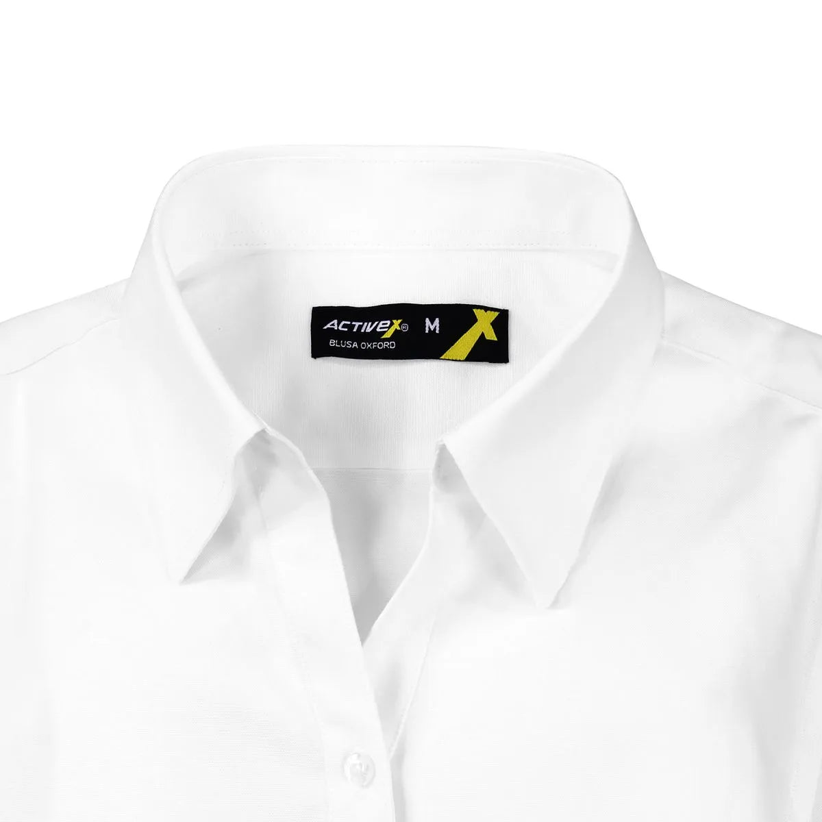 Blusa Activex Oxford M/Larga Blanca UV