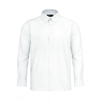 Camisa Activex Oxford M/Larga Blanca UV