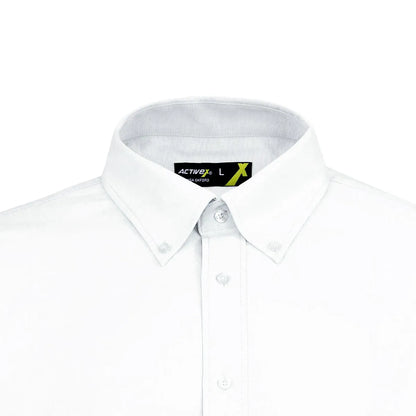 Camisa Activex Oxford M/Larga Blanca UV