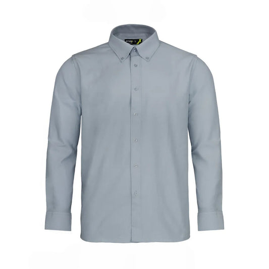 Camisa Activex Oxford M/Larga Gris UV