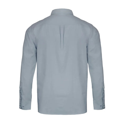 Camisa Activex Oxford M/Larga Gris UV