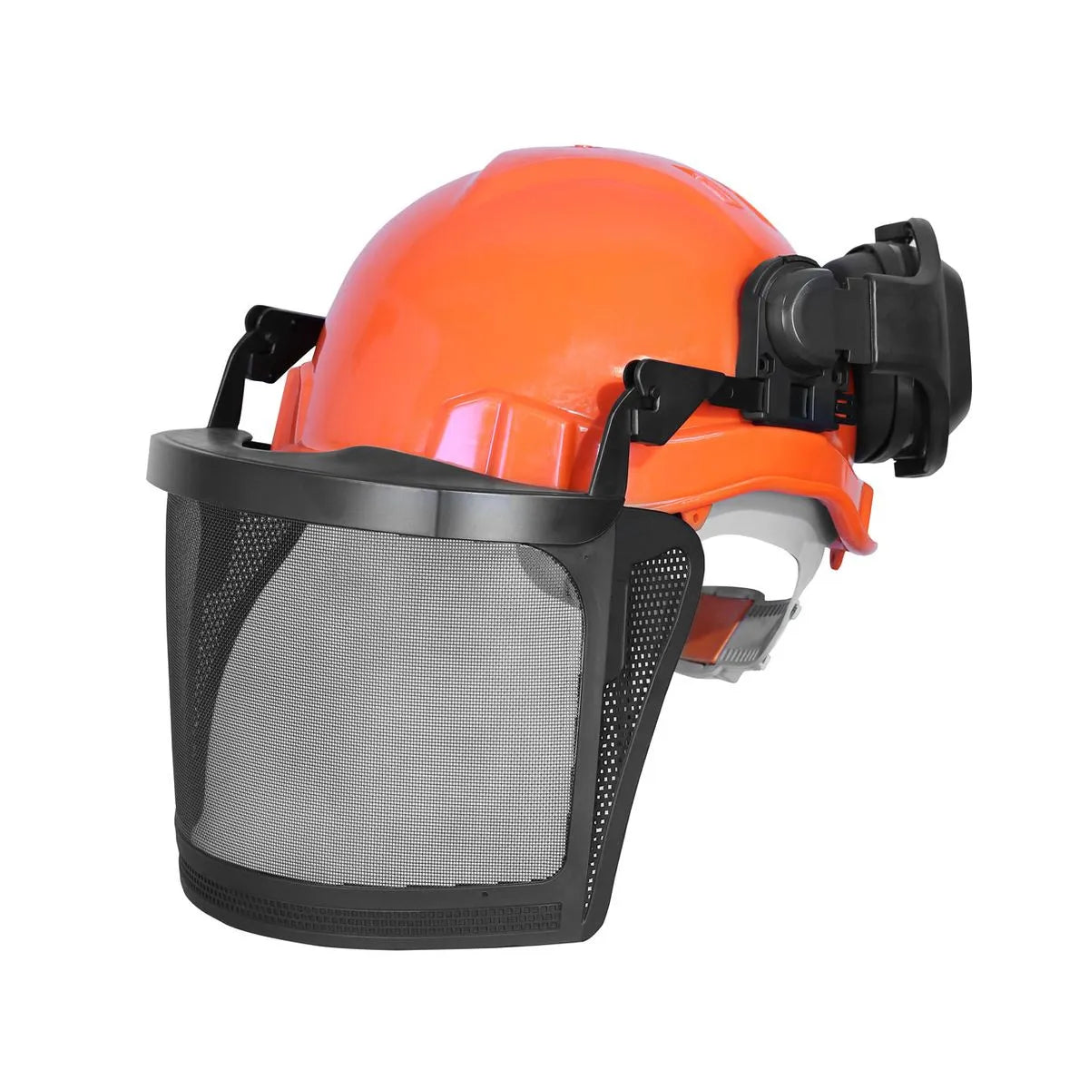 Visor Malla Acero 10x5 c/control residuos Casco/Fono VS