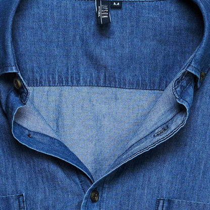 Camisa Mezclilla 100% Algodón 5.3 Oz MTX