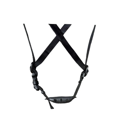 Barbiquejo con cubre barbilla para casco Alpine