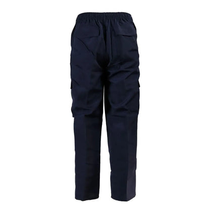 Pantalón Poplin Cargo Azul